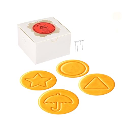 Korean Traditional Street Dalgona Real Challenge - Premade Sugar Cookie