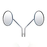 Motoparty Motorcycle Rear View Mirror M10×1.25 for Honda CB125S MT125 MT250 XL100 XL125 XL175 XL70 CT125 SL100 SL125