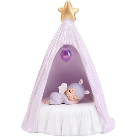 Amosfun Luz Nocturna de Ángel de Resina Cover