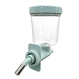 KindTail Pawdle - No-Drip Dog Crate Water Bottle - Top-Fill Pet Water Dispenser - BPA Free with Stainless Steel Nozzle - Easy-to-Use with Most Crates & Playpens - 7 x 6 x 4 in - 16oz Capacity - Green