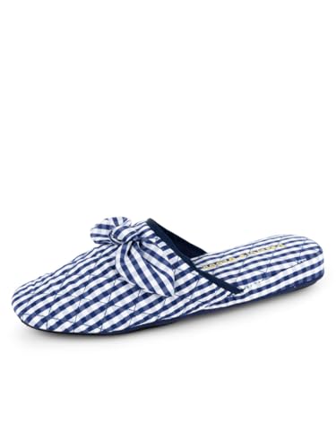 Patricia Green Zoe Gingham Check Slipper