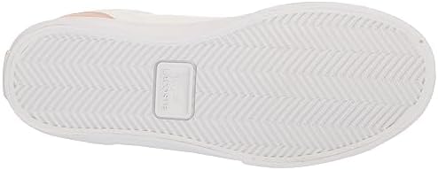 Lacoste Women's Lerond PRO BL 23 1 CFA Sneaker, WHT/LT PNK, 5 | Image 3
