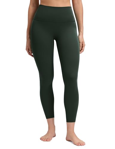 CRZ YOGA Butterluxe No Front Seam Yoga Leggings 25" - High Waisted Womens Lounge Pants Pilates Workout Athletic Buttery Soft