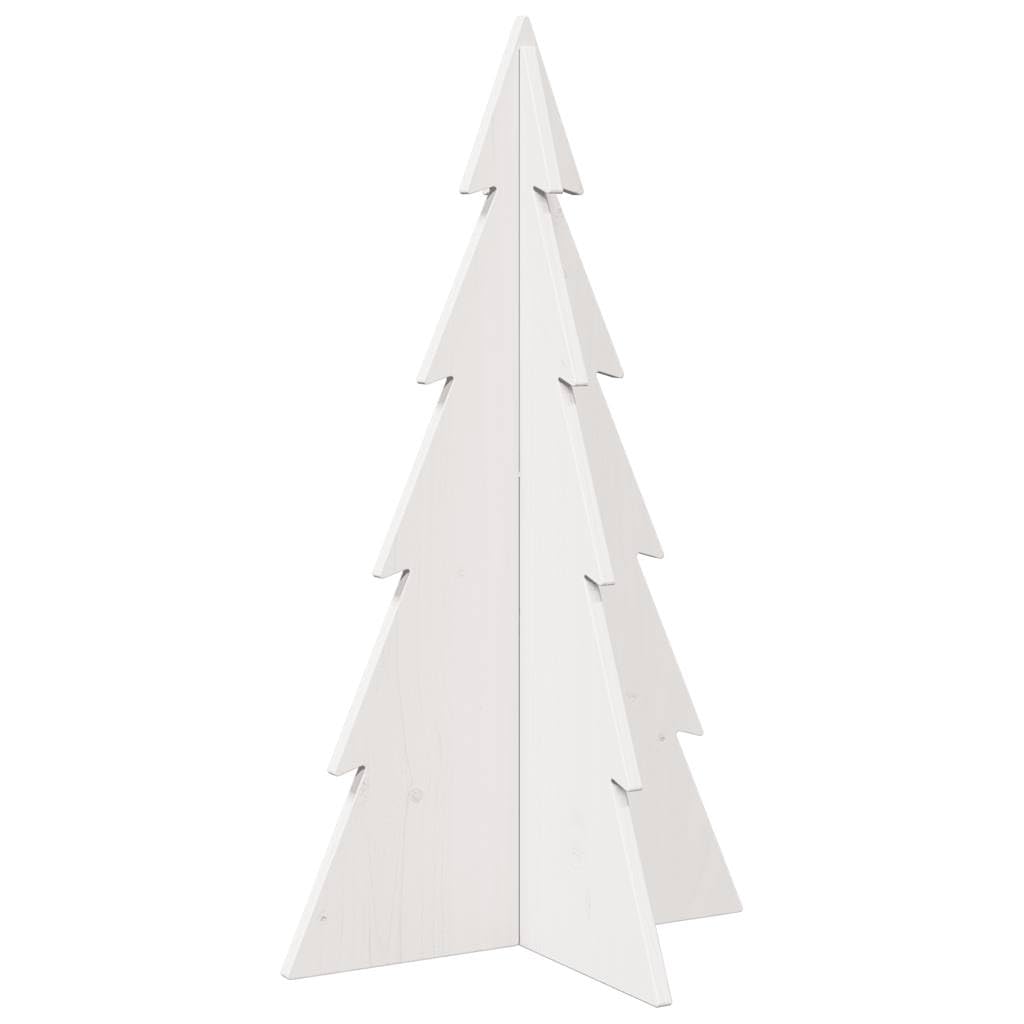 Árbol de Navidad de Madera Natural para Decoración Festiva - Estilo Rústico Hecho a Mano con Base Estable - Ideal para Hogar, Oficina y Eventos Especiales,