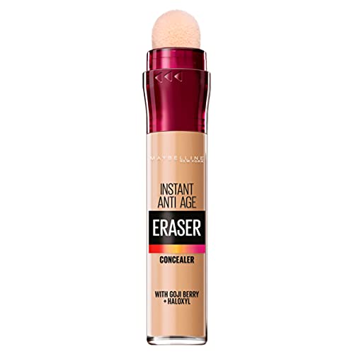 Corrector de ojeras Maybelline número 4 de 6,8 ml, color miel.