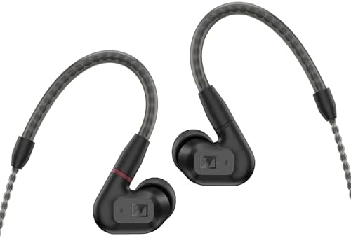 （15:30時点） ゼンハイザー Sennheiser イヤホン 有線 IE 200 ブラック ダイナミック カナル型 オーディオファイル ゲーミング TrueResponseトランスデューサー ブレードケーブル イヤーフック イヤフォン 【国内正規品】