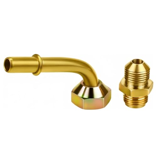 Transmission Fluid Cooler Line Connector, Oil Cooler Tube Connector Compatible