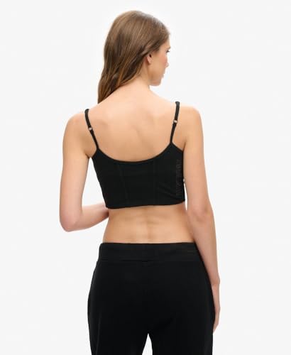 Superdry Para Mujer. W6011833A Corsé Sport Tech Negro (Xs), Homewear, Deportivo, AlgodóN, Multideporte - 4