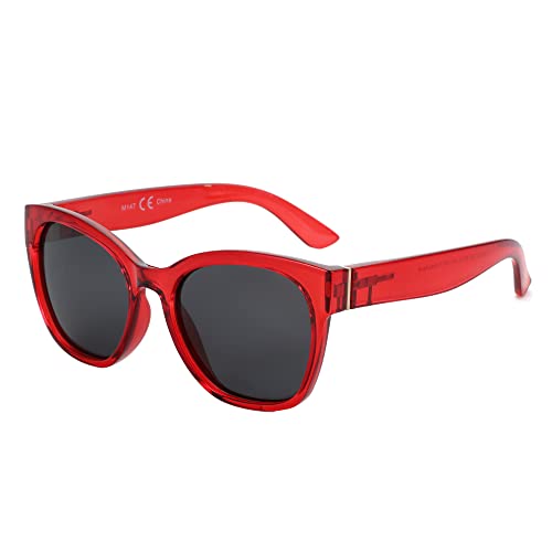 Image of ZENOTTIC Cat Eye Sunglasses Women: Polarized UV400 Oversized Retro Shades