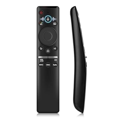 Universal Voice Replacement for Samsung TV Remote, for All 2019-2025 Samsung Remote Control for Smart TV with Voice Control, for Samsung Frame, Crystal 4K UHD, Neo QLED 4K/8K, OLED, QLED Smart TV