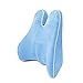 YCDZSW Almohada Lumbar, Repaldo Lumbar para Silla Oficina, Cojin Lumbar Coche con Esponja Memoria, Reduce el Dolor y Alivia la Fatiga (Azul,43 * 39 * 16cm)