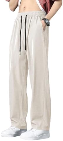 GRECIILOOKS Men Poly Lycra Baggy Regular Fit Trouser Pant