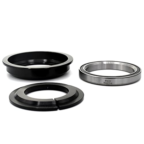 Dirección 1-1/8 Blackbearing semiestructurada superior para suavidad extrema en rutas de ciclismo