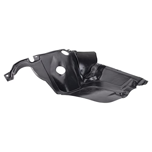 Image of TRQ Front Driver Side Engine Splash Shield Black Compatible with 2008 Ford Escape Mercury Mariner FO1250148