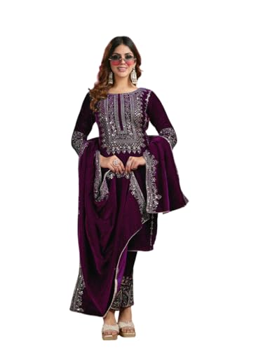 Indian/Pakistani Ethnic Party wear Pant Style Salwar Kameez Suit Ready to wear for Women AkP10