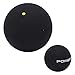 Sanpyl Squash Racket Single Dot Ball with Excellent Bounce and Lightweight Design for Beginner Competition + Applicable Scene: Sports Entertainment (Single Yellow dot)