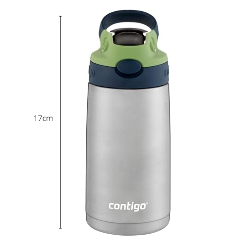 Garrafa Térmica Contigo Autospout Kids Verde 384ml