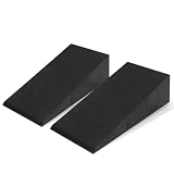 Squat Blocks – 25 cm Heel Elevated Wedge, High Density Foam Support pltform, Anti Slip Training Base | Mobility Improvement Tool for Athletes Starts Fitness Gym Home Studios Uses