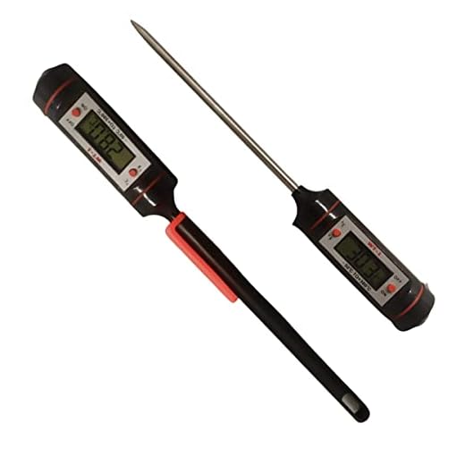Termômetro Culinário Digital Tipo Espeto com Capa Protetora