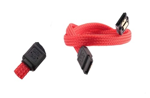 Cable de datos SATA 3.0 50 cm con cubierta de nailon miniatura 5