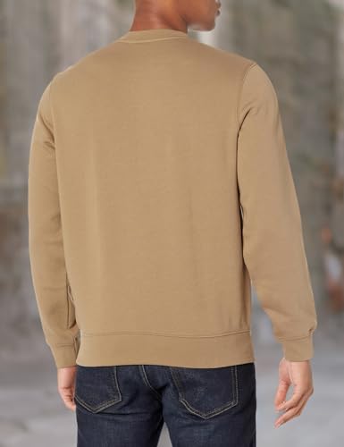 Lacoste Men's Classic Fit Logo Stripe Flannel Sweatshirt3