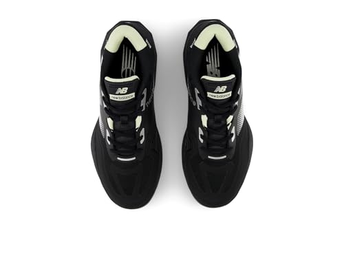 New Balance New Balance Men's FuelCell 796 V4 Tennis Shoe, Black/Silver, 7 W