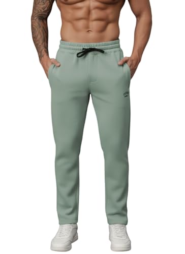 Image of ENDEAVOUR WEAR Men's Warm Fleece Straight Fit Trackpants