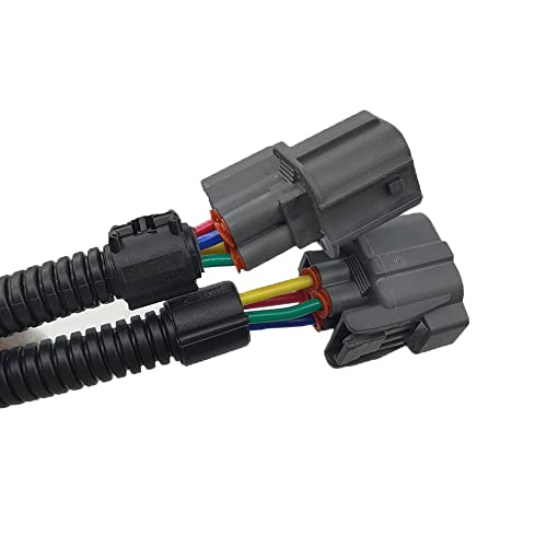 DSkoiph 4 Wires Upstream Downstream Oxygen Sensor Extension Harness Compatible with Honda Acura Civic Odyssey Prelude Accord