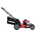 CRAFTSMAN Self-Propelled Gas Powered Lawn Mower, 21 Inch, 3-in-1 Mulching Push Mower with Bag, 6 Adjustable Heights, 140cc OHV Engine (M215)