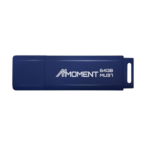 Amazon.co.jp: 【最大読込100MB/s】MMOMENT MU37 64GB USBメモリ USB3
