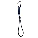 Handmade Water Bottle Sling Holder Carrier Strap Handle Paracord Cobra Knot Carabiner Lightweight Convenient Portable Hands Free by KNOTS SO FAST (NAVY D)