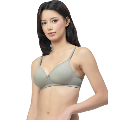 Image of Floret Women's Convertible-Straps T-Shirt Bra Lightly Padded & Non-Wired Medium Coverage Bra