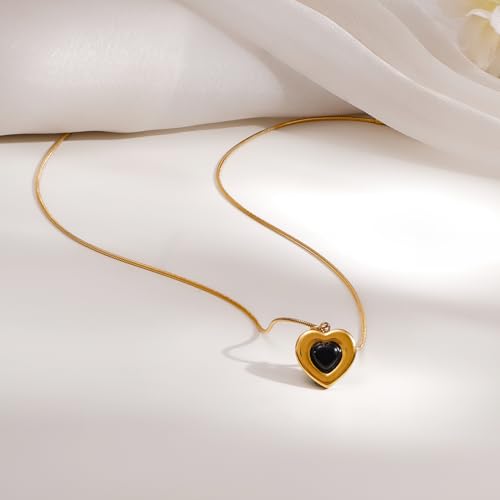 Image of Rubans Demi Fine Stainless Steel Pendant Chain Daily Gift for Women & Girls