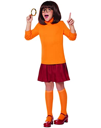 Disfraz infantil Velma Scooby-Doo para niñas miniatura 1