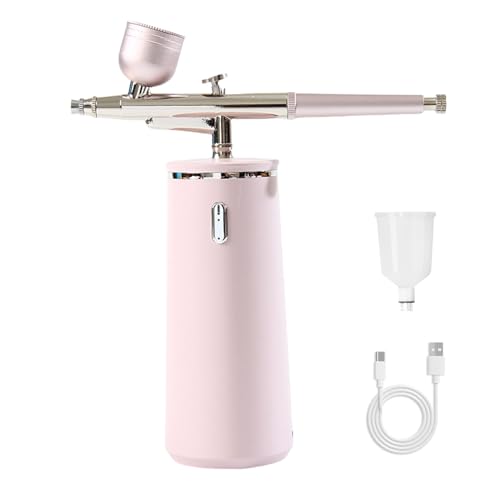 Microtree Nano Facial Sprayer High Pressure, Oxygen Facial Machine 0.3mm Nozzle Fine Mister Portable Facial Steamer Mist for Face Hydrating Skin Care Routine SPA at Home