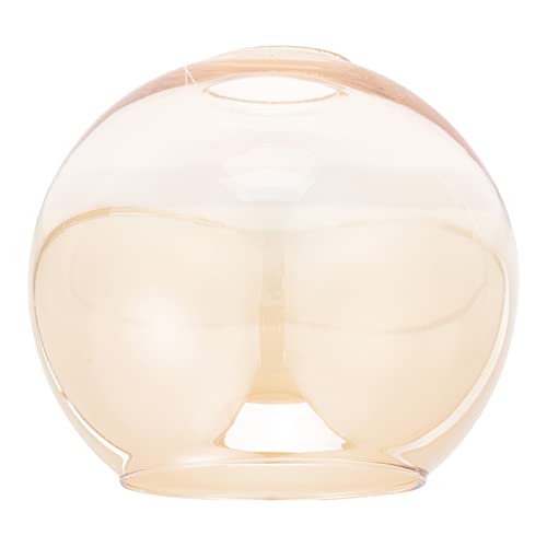 PACKOVE Ersatz Lampenschirm Glas Ersatzschirm Glaskugel Schutzabdeckung Kugelleuchte Schattierungen für E27 Gartenleuchte Pendelleuchte Kronleuchter Tischlampe Gartendeko 15cm