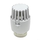 Minhe Cabezal de radiador termostato para colector de calefacción de suelo de agua con control de temperatura y anticongelante, características M30 x 1.5 rosca