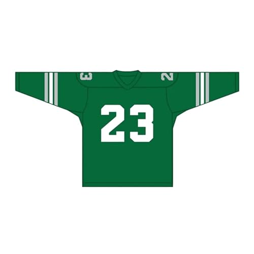 M Lawrence Green Hockey Jersey #23 Skywalker, Knight Custom Athletic Uniform, Men's