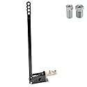 DL-racing.com Hydraulische Fly Off Handbremse 630mm Drift Handbrake vertikal stehend Rallye | Inklusive Anschlussset