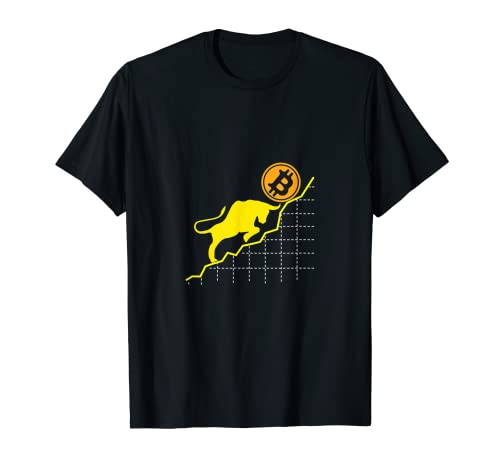 Bitcoin Bull BTC Bitcoin divertido BTC Crypto regalo Camiseta