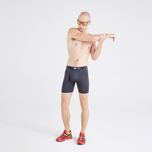 SAXX Underwear Co. Men's Multi-Sport Mesh Boxer Brief Fly 2 Pack