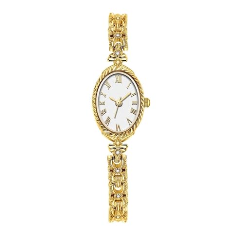 Montre-bracelet vintage femme délicate et élégante en quartz