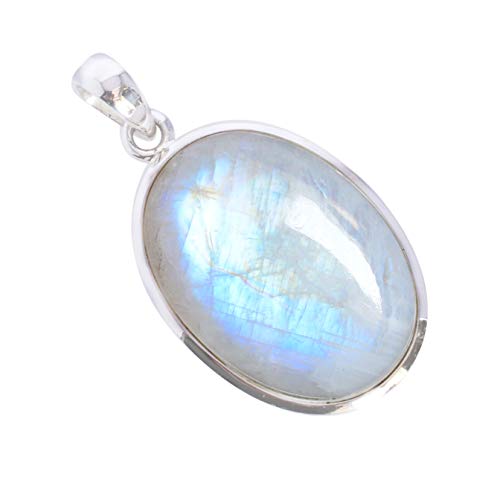 Pendentif pierre de lune et argent 925 pour sublimer vos tenues