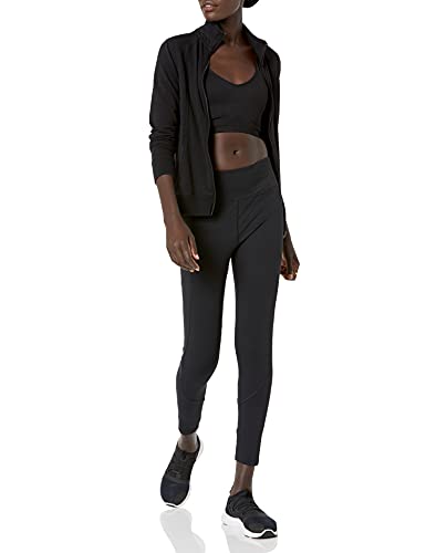 Amazon Essentials Women's Light-Support Strappy Seamless Sports Bra, Pack Of 2, Black/Bright Pink, Medium #TOP5