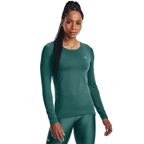 Image of Under Armour Women's Polyester Solid HG Armour Long Sleeve | 1328966-001
