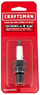 Craftsman CMXGZAM250012 Current Walk 2 BPR6ES 751-10292 Spark Plug, Black