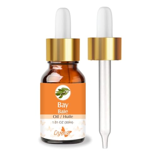 Image of Crysalis Bay (Laurus Nobilis) Oil|100% Pure & Natural Undiluted Essential Oil Organic Standard For Skin & Hair Care|Therapeutic Grade Oil,Controls Dandruff & Even Tones Skin - 30ML With Dropper