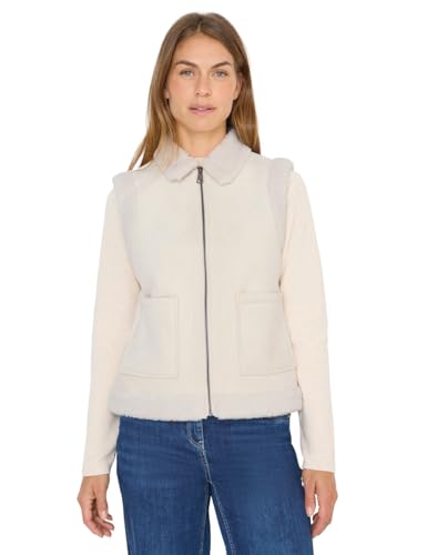 Gilet en velours femme Cecil veste sans manches mode automne hiver