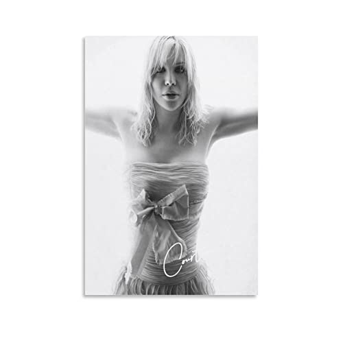SDYYFF Leinwand Druck Poster 40 * 60cm Senza Cornice Courtney Love Canvas Wall Art Soggiorno Poster Camera da letto Decor Painting