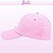 Barbie Girls Fashion Baseball Cap Clothes – Cotton Pink Hat for Girls 5-13 Years Old – Adjustable Snapback Hat for Playground, Traveling, Everyday Wear